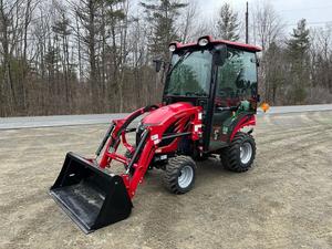 Tractor de granja Mahindra Emax 20s HST con cargador de conexión rápida y cubo 4WD 19HP motor diésel 540 PTO 3 puntos de enganche, envío gratis - Product Image 2
