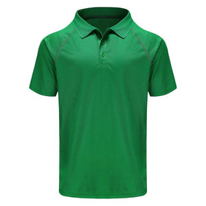 Jersey de hombre de alta calidad para Polo Longitud corta Patrón sólido Absorbe la humedad-Precio al por mayor de fábrica directo - Product Image 1