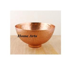 Handmade Black <b>Color</b> Copper Date Serving <b>Bowl</b> Advantageous Design Round Shape Dates Serving <b>Bowl</b> From India - Product Image 5