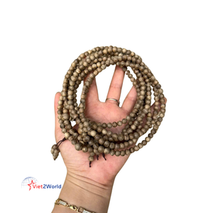 สร้อยข้อมือลูกปัด agilawood aloeswood agarwood เครื่องประดับไม้สไตล์วินเทจใส่ได้ทั้งชายและหญิงของขวัญจากเวียดนาม - Product Image 4
