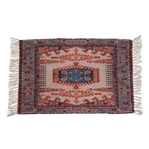 Proveedor indio Alfombras modernas hechas a mano Impresión digital de algodón de lujo para la decoración del hogar para la sala de oración Cocina Comedor Uso del coche - Product Image 1