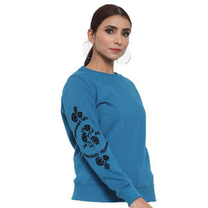 Sudadera con Capucha de Algodón 100% Personalizada OEM, Sudadera Transpirable para Mujer de Invierno, Diseño Sólido Frontal, Técnica de Teñido Liso - Product Image 3