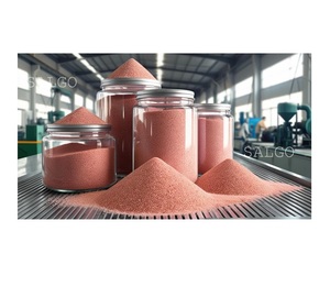 Salgo Grains abrasifs de grenat de silice personnalisés gratuits (7.5-8.0 Moh) Médias de soufflage non dangereux pour la réparation de navires pétroliers - Product Image 1