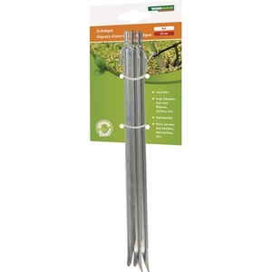 Estacas de tienda de campaña de metal galvanizado WINDHAGER de 25 cm de longitud y martillos - Product Image 3