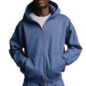 Sudadera con Capucha de Alta Calidad con Cierre de Cremallera de 1/4 para Hombre, Ropa de Otoño, Tallas Grandes, Antiarrugas, Resistente al Viento y Transpirable - Product Image 1