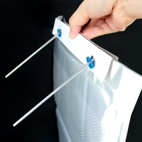 Sac d'emballage alimentaire en plastique micro-perforé transparent pour fruits et légumes