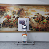 AI 4K Wall Printer Writer Painter Digital 3D UV Painting Robot Décorations publicitaires