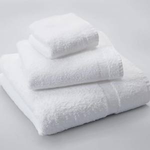 Serviette de bain blanche Cam Border, Collection de serviettes Cam classiques, Serviette à main Cam Border - Product Image 4