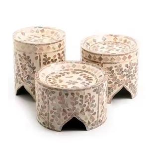 แท่นวางเค้กไข่มุกสีดำงานแฮนด์เมดสไตล์โมเดิร์นคุณภาพระดับพรีเมียม - Product Image 6