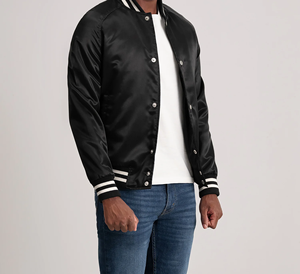 Veste Letterman classique rétro Vintage toile pour hommes pour le printemps coupe ample pour les taureaux Chicago Varsity veste Style Streetwear - Product Image 5