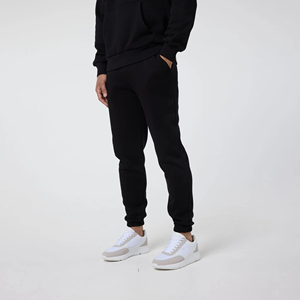 Ensemble de survêtement léger en coton/polyester personnalisé en gros, jogging, sweat-shirt à capuche avec poche kangourou, survêtement pour homme - Product Image 6