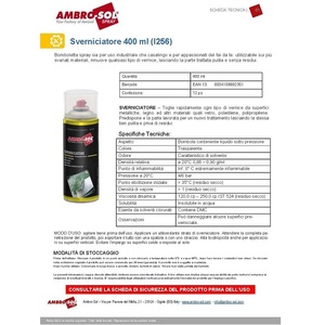 Ambroso 12 Cans 400ml Clear <b>Paint</b> <b>Remover</b> <b>Spray</b> for Wood Metal & Plastic Effective Degreaser for Multiple Surfaces - Product Image 2