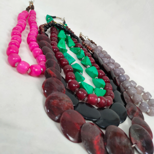 ชุดสร้อยคอลูกปัดแฟชั่นงานหมั้นทำด้วยมือของขวัญวันวาเลนไทน์ขายดี - Product Image 1