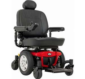 รถเข็นไฟฟ้าพับได้น้ำหนักเบาสำหรับผู้สูงอายุ ควบคุมด้วยรีโมท แบตเตอรี่ลิเธียม LLC - Product Image 1