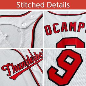 Uniforme de Béisbol, Ropa Deportiva Transpirable, Camisetas Estampadas para Hombres Adultos, 100% Poliéster - Product Image 3