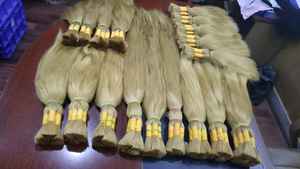 Extensiones de Cabello Virgen Indio 100% Natural, Ondulado Liso Sedoso, Volumen Completo, Resistente al Calor, Sin Enredos, de Donante Individual - Product Image 3