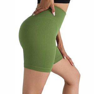 Nuevo 2025 Venta caliente 2025 Mejor precio exigible calidad profesional al por mayor pantalones cortos de Yoga para Mujeres pantalones cortos de Yoga de Spandex - Product Image 6