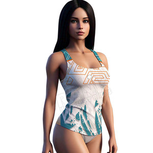 Camiseta sin mangas para mujer con logo personalizado en la parte delantera, tejido de punto, poliéster/algodón, alta calidad, superventas, mejor precio - Product Image 2