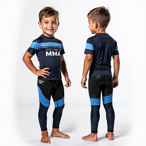 Custom MMA Rash Guard Brazilian jiu jitsu Compresión Camisa Ropa de entrenamiento Diseño sublimado Jiu Jitsu Kimono de Jiu Jitsu - Product Image 4