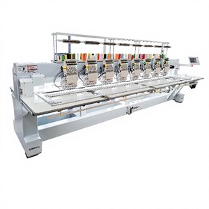 Computerized 20 Heads Digital Embroidery Machine Automatic <b>Thread</b> <b>Cutter</b>-High-Speed Factory Use 12 Cap Embroidery Machine New - Product Image 1