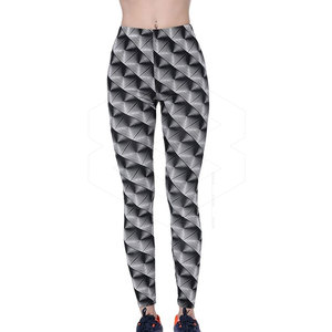 Precio razonable hecho en Pakistán Fitness sublimación Leggings mejor calidad transpirable mujeres Fitness sublimación Leggings - Product Image 1