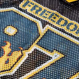 Jersey de Fútbol Americano Retro de Malla 100% Poliéster Impreso en 3D de Buena Fabricación con Nombre y Número Personalizables de Secado Rápido - Product Image 4