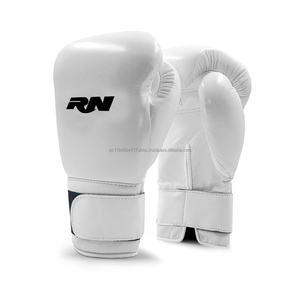 ถุงมือมวยสำหรับเตะ MMA ถุงมือหนัง PU ออกแบบโลโก้ได้ตามต้องการสำหรับมืออาชีพ - Product Image 4