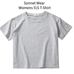 เสื้อยืดครอปท็อปผู้หญิง ผ้าฝ้าย 100% แขนปกติ ทรงปกติ แห้งเร็ว ย้อมสีแบบ Garment Dyed - Product Image 6