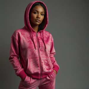 Conjunto Deportivo de Algodón con Lavado Ácido, Unisex, para Invierno, Estilo Moderno, Casual, Talla Grande, de Ayat Export, Gran Venta 2025 - Product Image 4