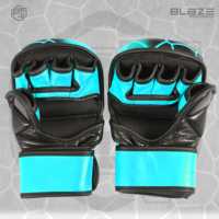 Gants de boxe thaïlandaise professionnels pour combat en cage MMA, en cuir synthétique, séchage rapide, évacuation de l'humidité, entraînement en extérieur