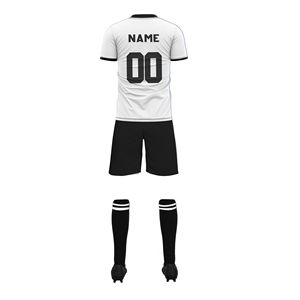 Camiseta de Fútbol de Manga Corta para Hombre y Pantalones Cortos de Entrenamiento, Uniformes de Fútbol Personalizables para Niños con Servicios OEM - Product Image 4