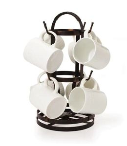 แก้วหมุนได้ ดีไซน์ทันสมัย หรูหรา คุณภาพสูง สำหรับเครื่องครัว บาร์กาแฟ ขายดี ขายส่ง ผลิตในอินเดีย - Product Image 2