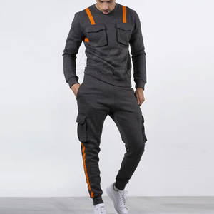 Ensemble de pantalons de survêtement en tissu doux au toucher et au design décontracté, avec des coutures durables et une qualité de port prolongée - Product Image 2