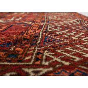 Alfombras de Lana Anudadas a Mano Kiaan de Gran Tamaño, Rectangulares de 9x12, con Patrón Geométrico Abstracto para Entrada, Pasillo, Modelo Paem-113, Rojo Naranja - Product Image 3