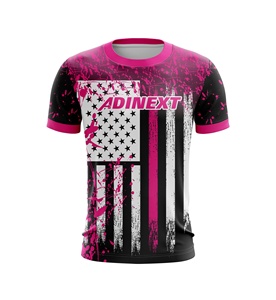 new design sublimation printing <b>tshirts</b> custom graphic t shirt team uniforms work t-shirts sublimation clothes - Product Image 5