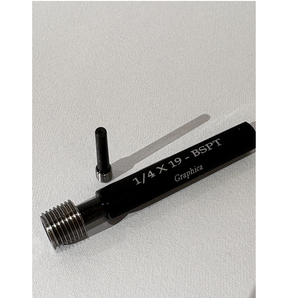 BSP <b>Thread</b> Plug <b>Gauge</b> Set for Internal <b>Thread</b> Verification High Accuracy Go No Go Tool for Industrial Use - Product Image 3