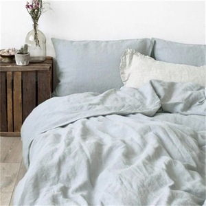 Drap de lit en lin naturel de qualité supérieure 2026, design imprimé de luxe, style moderne, 400TC, textile de maison écologique - Product Image 3