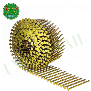 Clavos de bobina de alambre de 2-3/4 "x 0.113, 5000 Uds., vástago de Tornillo de acero, anillo de estilo de cabeza a cuadros redonda afilada/vástago liso para fabricación de paletas - Product Image 5