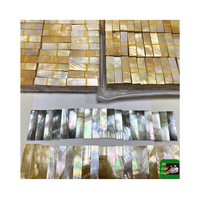 Vente en gros de mosaïques triangulaires en nacre véritable, incrustations artisanales vietnamiennes, tuiles de nacre polies, coquillages sculptés à la main, pièces de mosaïque MOP