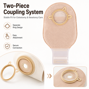 Sistema Médico Risenmed de Dos Piezas de Vaciado Rápido, <span class=keywords><strong>Bolsas</strong></span> Desechables para Colostomía e Ileostomía sin Barrera - Product Image 6