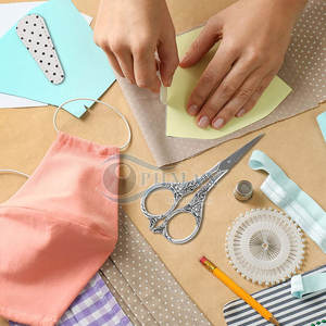 Tijeras de cigüeña para bordar con punta afilada para costura y costura de precisión Tijeras de cigüeña para bordar pequeñas - Product Image 6