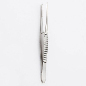 Ensemble d'instruments chirurgicaux manuels les plus vendus, pinces à tissus Gillies en acier inoxydable, réutilisables pour la chirurgie générale, certifiées CE - Product Image 3