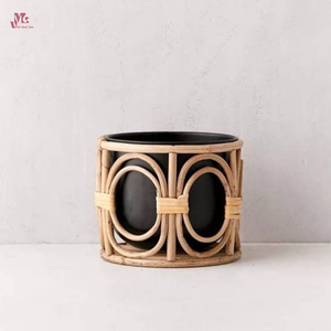 Porte-pot en rotin fait à la main panier en rotin naturel jardinières pour intérieur maison intérieur jardin décorations - Product Image 2