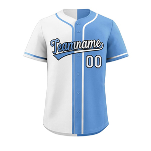Diseño de botones personalizable Traje de béisbol Secado rápido Poliéster Sudor Tamaño grande Suelto y transpirable Manga corta - Product Image 1