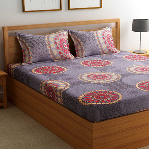 Colcha doble de algodón orgánico 100% del proveedor indio profesional, diseño triangular, certificado GOTS impreso - Product Image 5