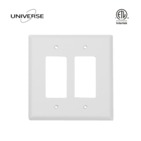 Cubierta de Interruptor de Pared de PC Blanca de Gran Tamaño, Personalizable, con Certificación ETL, para Decoración de Interiores