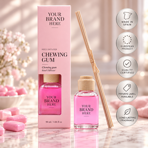 Diffuseur de parfum en forme de chewing-gum à marque privée 90ml |   Parfum d'ambiance sucré et fruité |   Fabricant OEM Espagne - Product Image 1