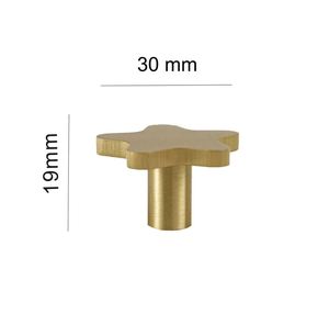 Stars knob new style brass <b>pull</b> cabinet drawer <b>for</b> <b>home</b> dresser door cabinet furniture decorative kitchen wardrobe handle knobs - Product Image 3