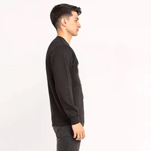 Sudaderas con capucha para hombre de alta calidad con logotipo personalizado en blanco y hombros caídos - Product Image 4