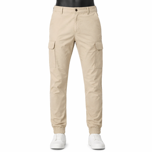 Pantalones Cargo para Hombre al por Mayor, Estilo Jogger, con Lazos para Cinturón, Corte Holgado, Múltiples Bolsillos, Ropa Urbana, Marca Privada - Product Image 1